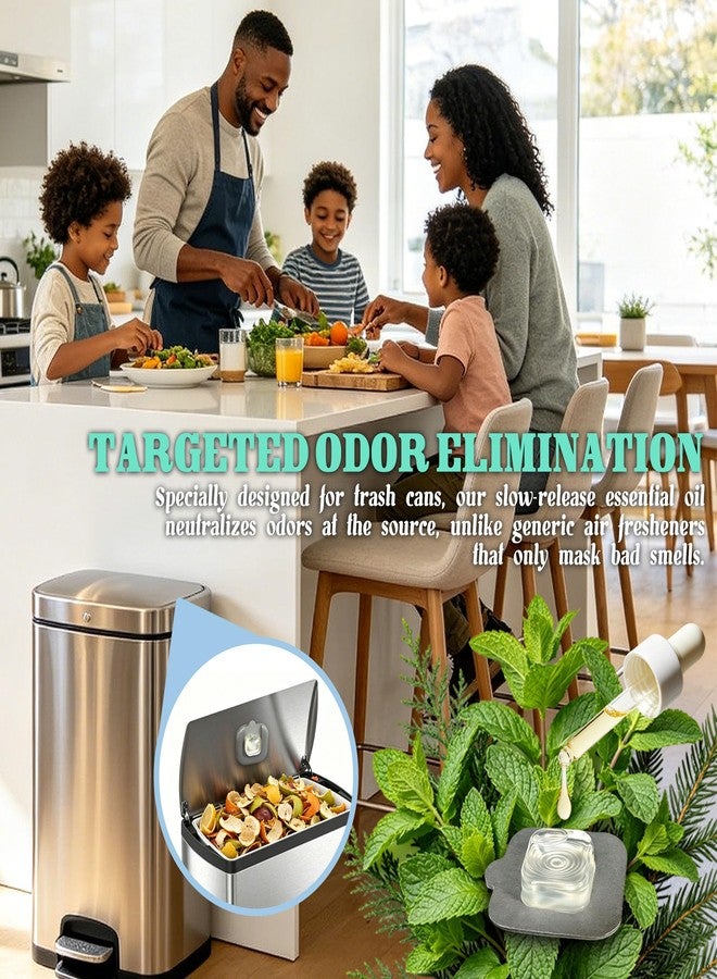 xcivi 6 Pack Replacement Cryowood Scented Deodorizer Pod for Simplehuman Pod Holder, Compatible with Trash Can, Deodorizer Refills for Bathroom, Closet, Storage, Odor Eliminator for Trash Cans - Image 3