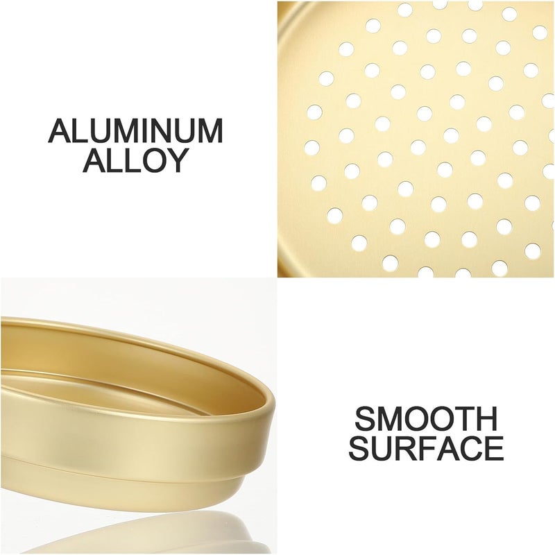Aluminium Alloy Steamer Basket 7-inch round 18cm Thickened High Temperature Resistant Kitchen Food Steaming Rack for Home Cooking - Image 3