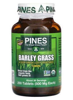 Pines International Barley Grass 250 Tablets 