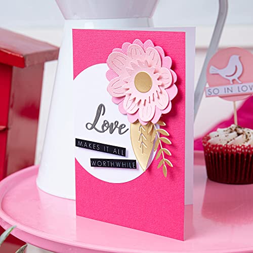 Sizzix Rose Gold, Surfacez, Surfaces-Opulent Cardstock, 8x11.5 inches, 50 Pack - Image 3
