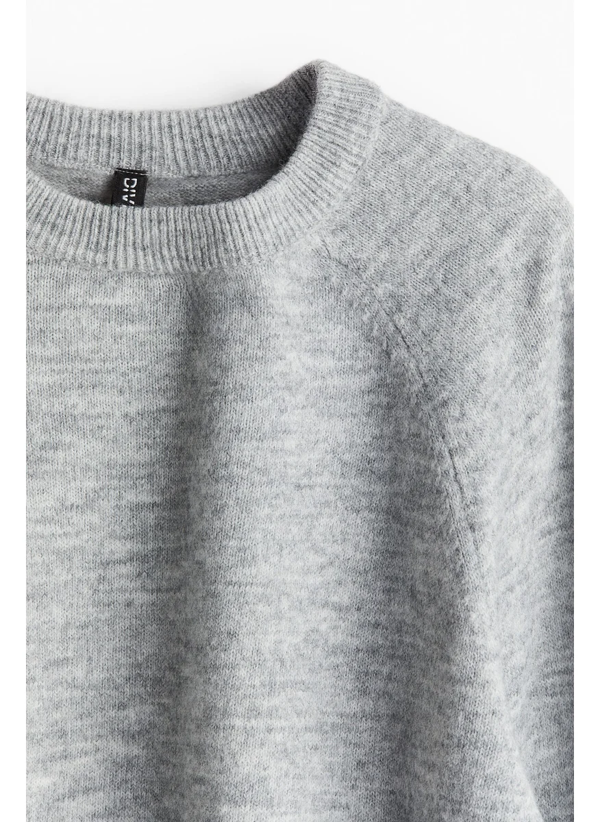 H&M Short Fine-Knit Jumper