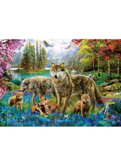 eurographics (Eurhr Wolf Lake Fantasy 500Piece Puzzle 500Piece Jigsaw Puzzle  - Image 3
