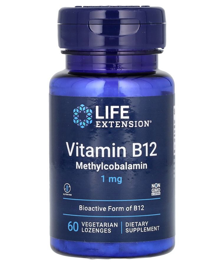 فيتامين ب12 ميثيلكوبالامين 1 ملغ 60 حبة نباتية