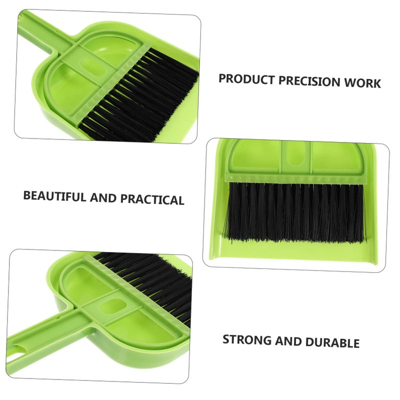 6 Piece Mini Cleaning Brush Set With Dustpan Broom Household Cleaning Tools - Image 5