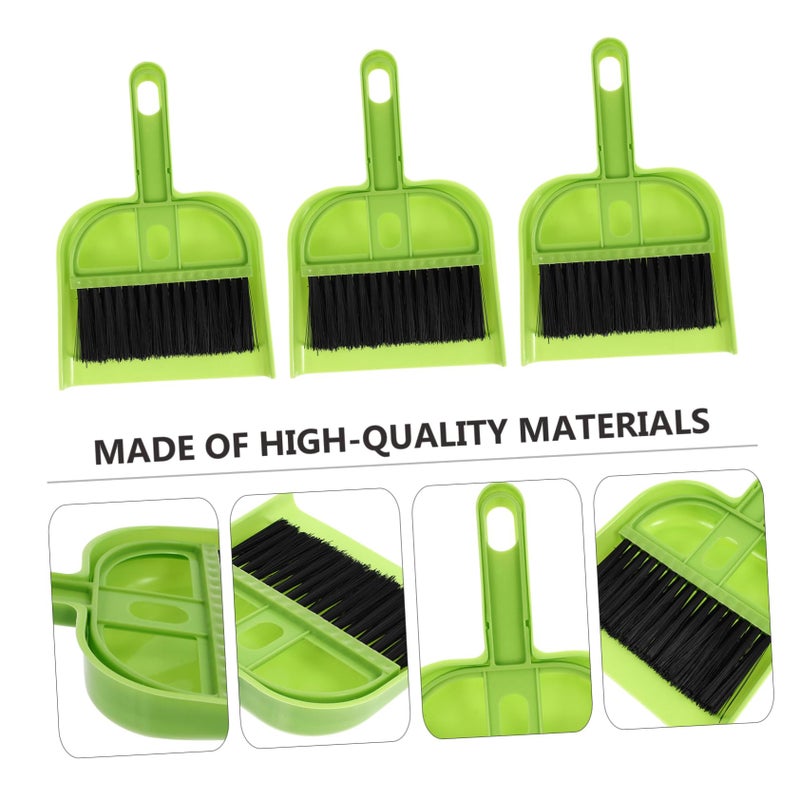 6 Piece Mini Cleaning Brush Set With Dustpan Broom Household Cleaning Tools - Image 4