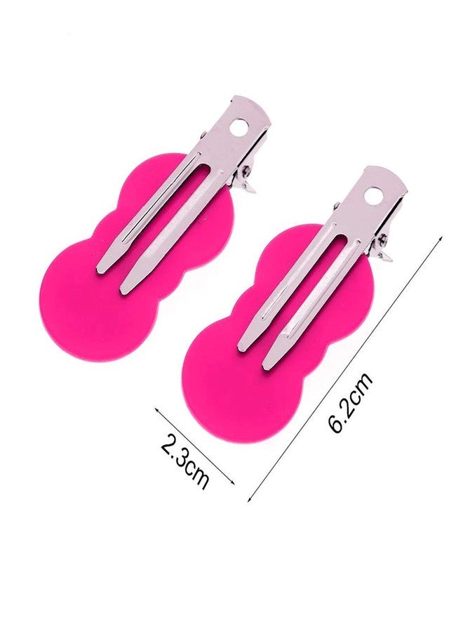 إيكان مشابك تصفيف الشعر إيكان بدون ثني، ملحقات صالونات التجميل للنساء والفتيات (4 قطع) متعددة الألوان، 20 جرام، عبوة واحدة (m5) - Image 2