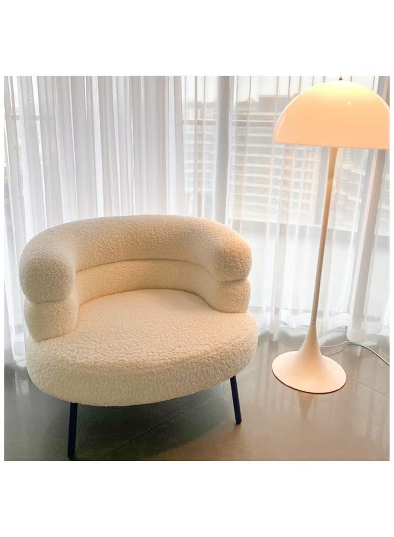 JOGAMS Fabric Dressing Chair Bedroom Armchair Modern Fabric Lounge Chair Suitable for Bedroom Living Room Study Room - Image 2