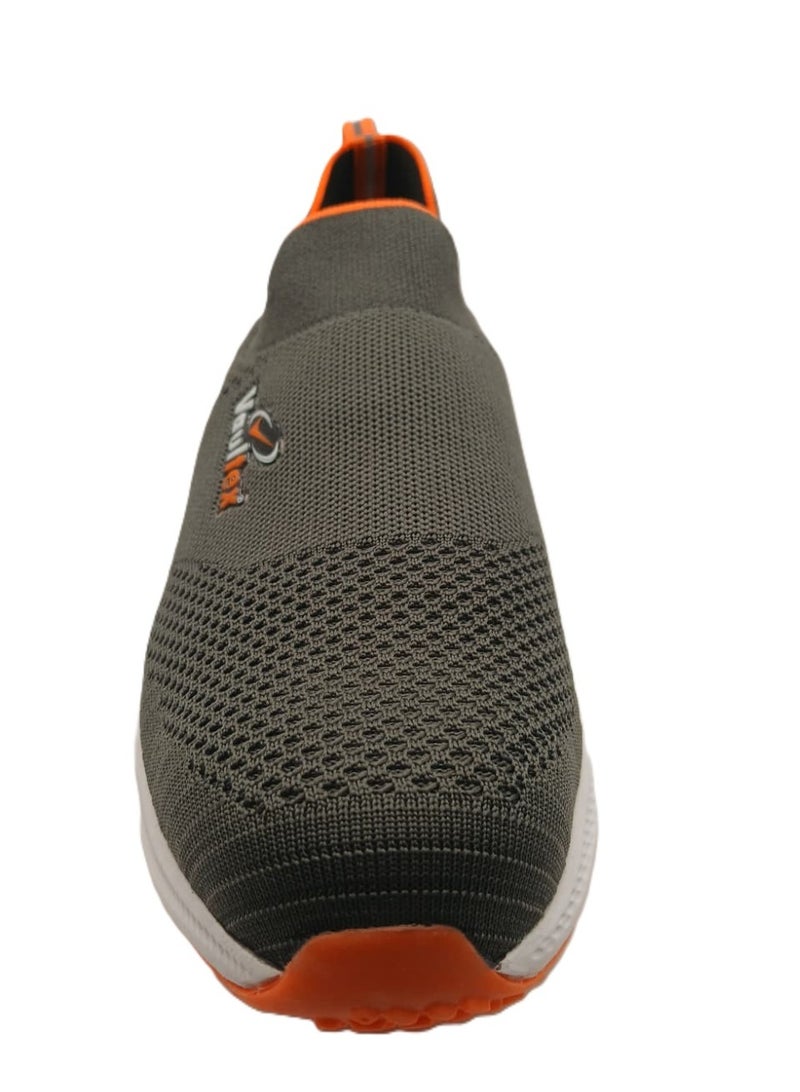 Safety Shoes for Men and Women | Steel Toe Work Sneakers | Kevlar Midsole | Oil Resistant | Breathable Mesh | Slip-On Safety Footwear - Image 2
