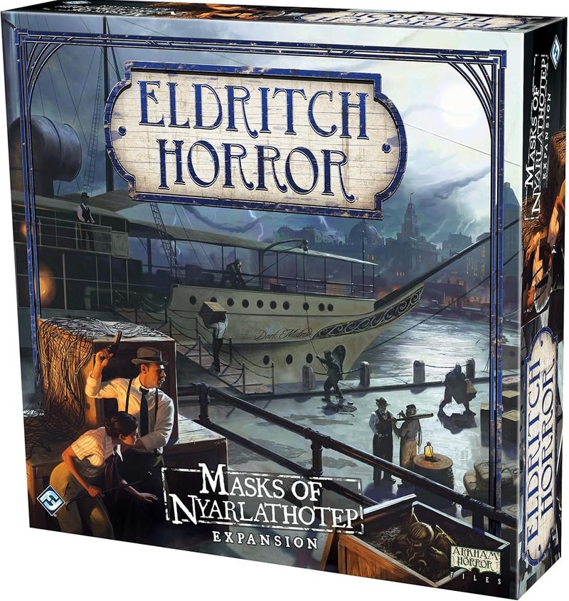 Asmodee Eldritch Horror - Exp 08: Masks of Nyarlathotep Board & Card Games - Image 2