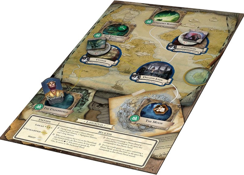 Asmodee Eldritch Horror - Exp 08: Masks of Nyarlathotep Board & Card Games - Image 5