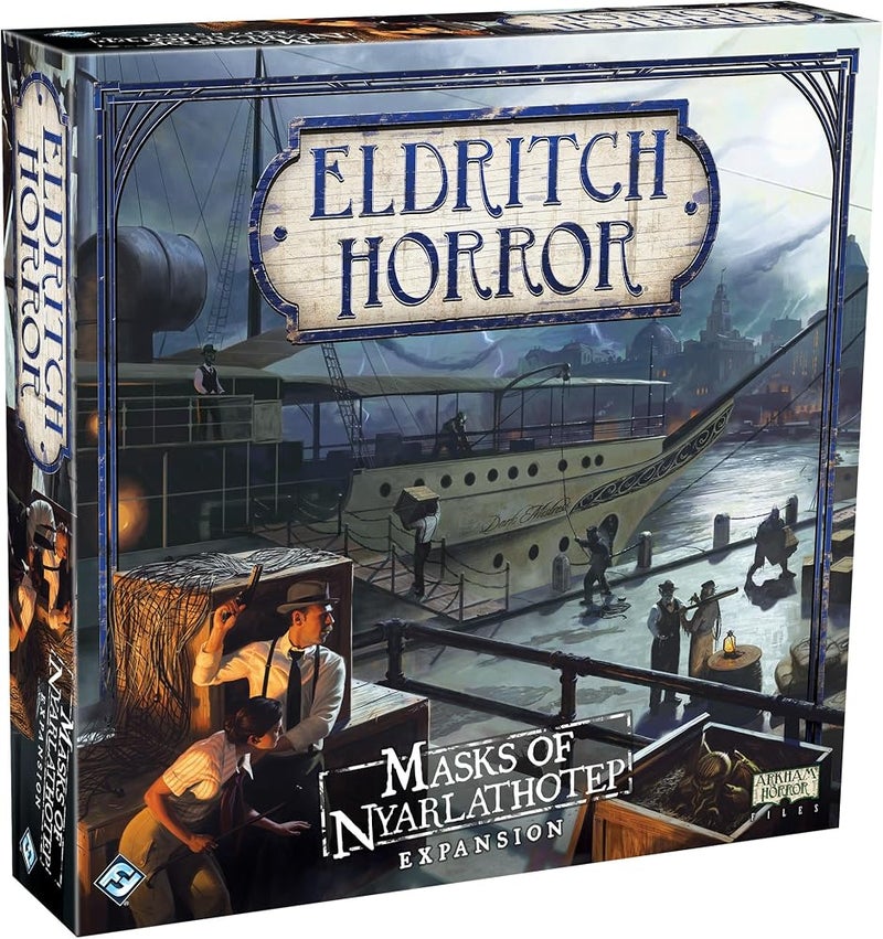 Asmodee Eldritch Horror - Exp 08: Masks of Nyarlathotep Board & Card Games - Image 1