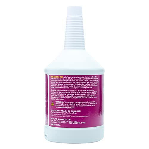 Red Line 30704 Full Synthetic D6 Automatic Transmission Fluid (ATF) - Quart (2 Pack) - Image 3