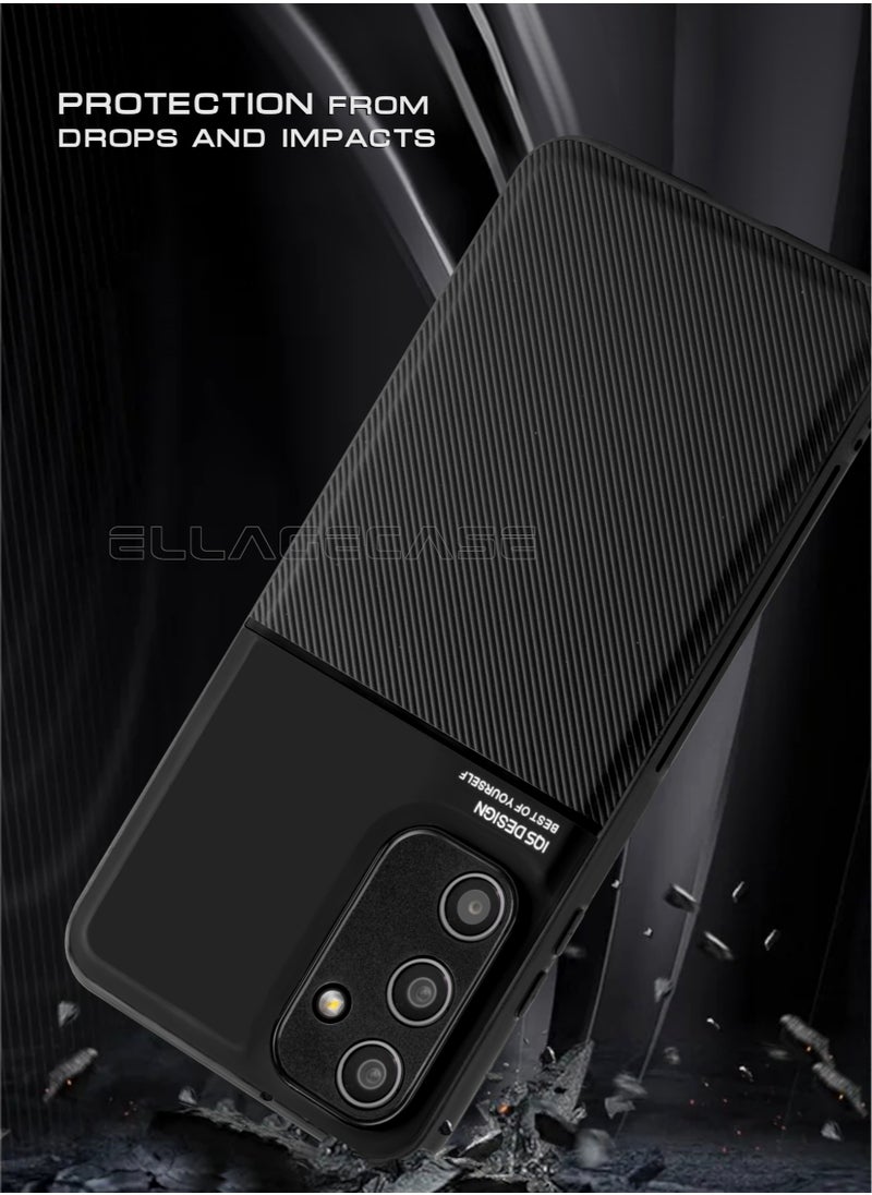 ELLAGECASE - Case for Samsung Galaxy A55 5G, Ultra Thin Premium Case, Solid Camera Protection, Thin, Easy to Hold, Hidden Metal Plate - Image 1