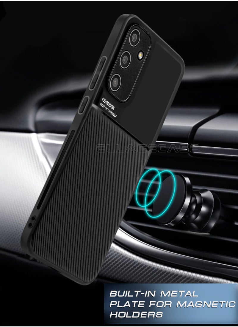 ELLAGECASE - Case for Samsung Galaxy A55 5G, Ultra Thin Premium Case, Solid Camera Protection, Thin, Easy to Hold, Hidden Metal Plate - Image 1