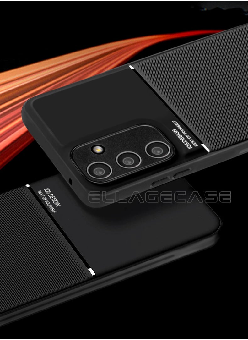 ELLAGECASE - Case for Samsung Galaxy A55 5G, Ultra Thin Premium Case, Solid Camera Protection, Thin, Easy to Hold, Hidden Metal Plate - Image 1