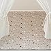 TreeBud Baby Play Mat NonSlip Baby Activity Padded Rug Teepee Play Mat for Kids Toddlers Gary Star 473x473 Square - Image 2