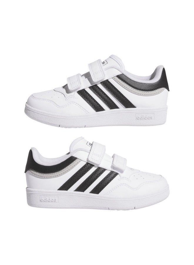 Adidas Adidas Hoops 4.0 Cf C U White Basketball Shoes For Kids  - Image 1
