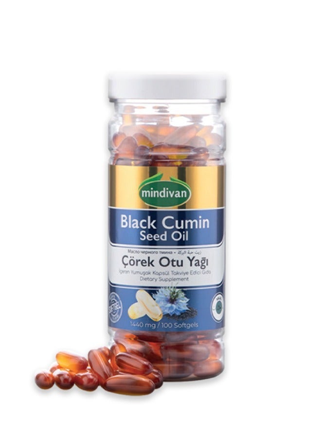 mindivan Black seed oil softgels - Image 1