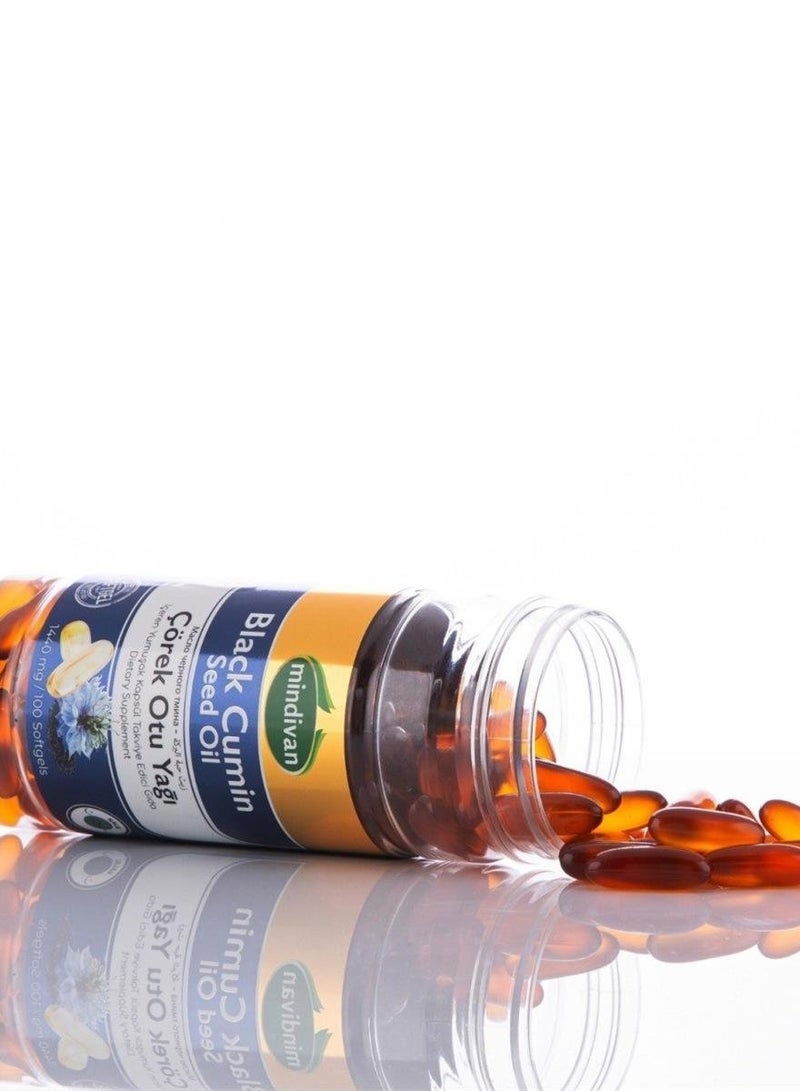 mindivan Black seed oil softgels - Image 2