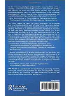 Defining Psychoanalysis: Achieving a Vernacular Expression  - Image 1
