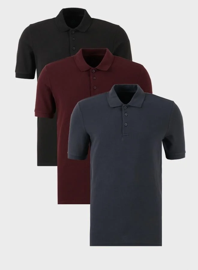 بوراتي تيشيرت رجالي بولو قطن من بوراتي  قطع