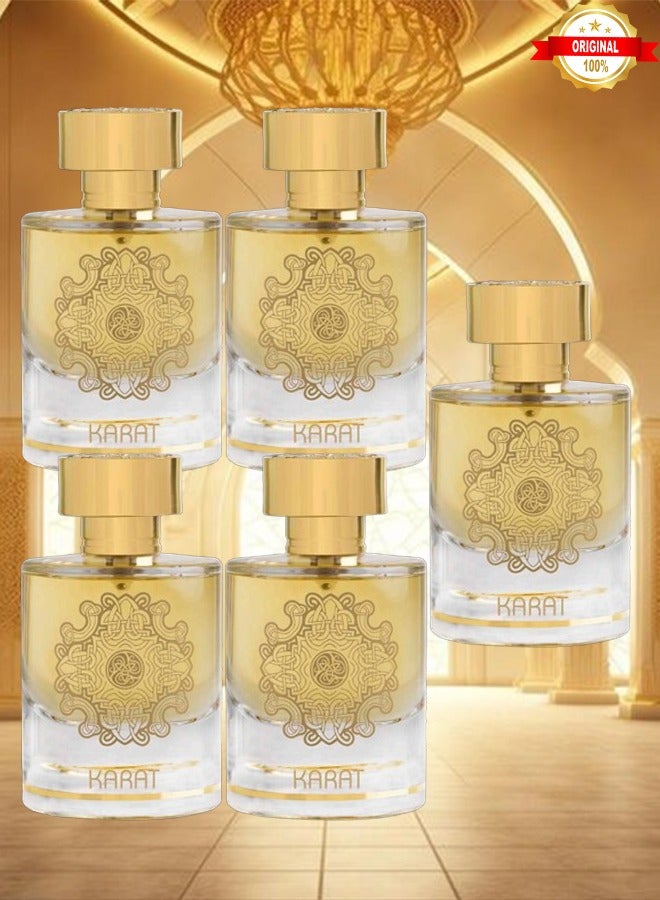 كارات 5 قطع عطر كارات 100 مل - Image 1