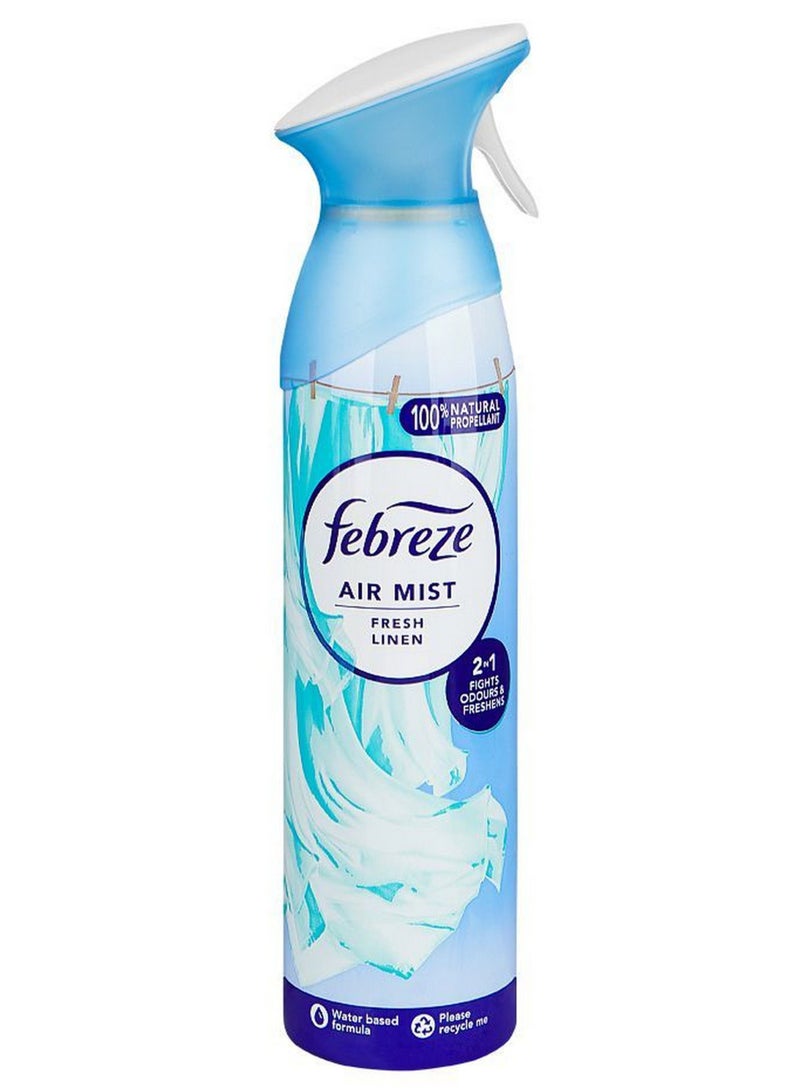 febreze Fresh Linen Air Mist Spray, 185ML - Image 1