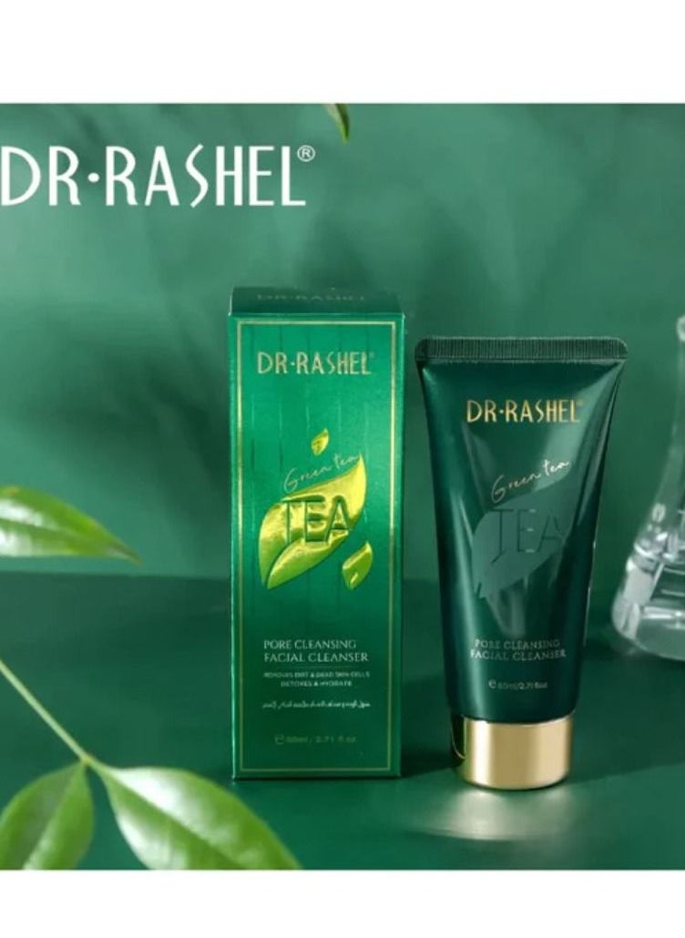 RASHELL Face Wash And Pore Cleanser With Green Tea Extract 80ml  - Image 1