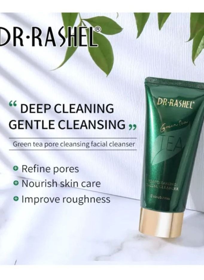 RASHELL Face Wash And Pore Cleanser With Green Tea Extract 80ml  - Image 3
