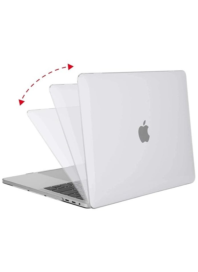 Generic - MacBook Air 13 inch Case With keyboard M1 A2337 A2179 A1932 2020 2019 2018 Release, Slim Plastic Matte Hard Cover Compatible Mac Air 13.3 inch with Retina Display (white) - Image 1