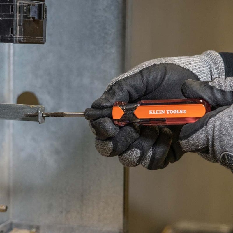 Klein Tools Triple Taps Set - 6-32, 8-32, 10-32 Taps for Threading and Repair - Image 5