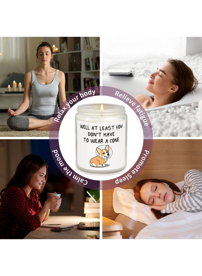 Elequaint Get Well Gifts for Women, Funny Get Well Soon Gifts for Women After Surgery - Lavender Scented Candle, Feel Better Thinking of You Cheer up Gift for Family Friend Coworker Men - Image 5