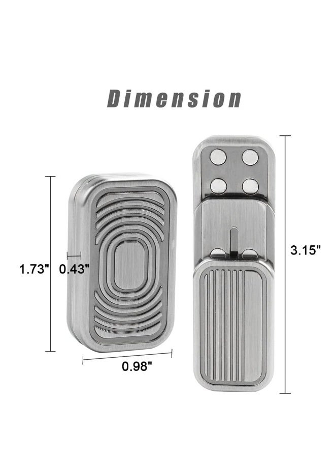 Premium Magnetic Fidget Blocks Fun and Addictive Stress Relief Toy for Men and Women  for Office Desk Travel and Gifts