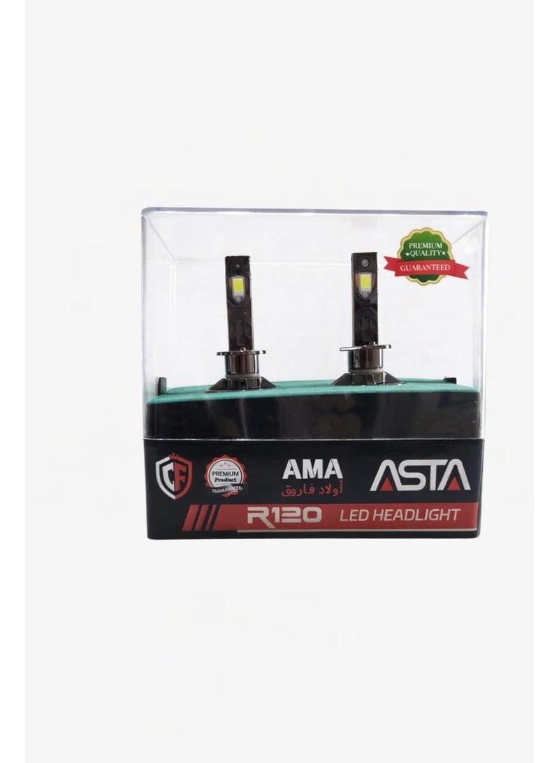 Asta R120 H7  LED Car Headlight Kit, Maximum Brightness - Image 3