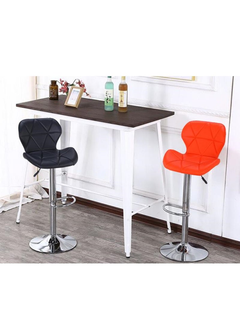 Generic - Bar Chairs Swivel Height Adjustable Bar Stools PU Leather Padded Breakfast Barstools - Image 1