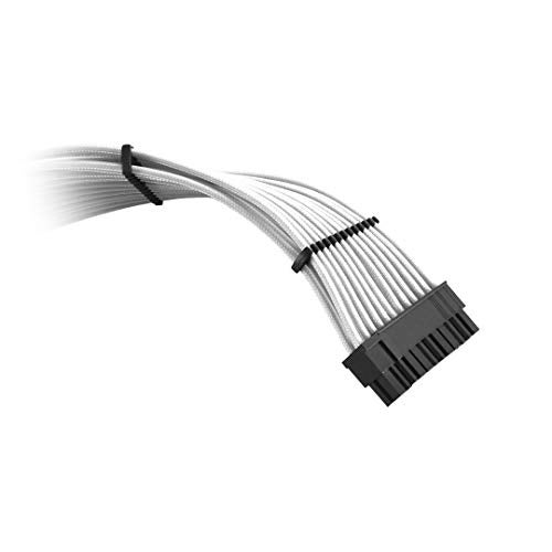 CableMod C-Series Classic ModFlex Sleeved Cable Kit for Corsair Type 4 RM Black Label/RMi/RMX (White) - Image 2