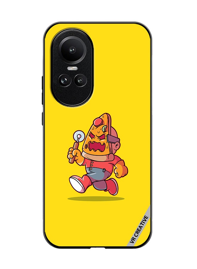 VR CREATIVE Protective Case Cover For Oppo Reno 10 Pro Pizza Killer Design Multicolour - Image 1