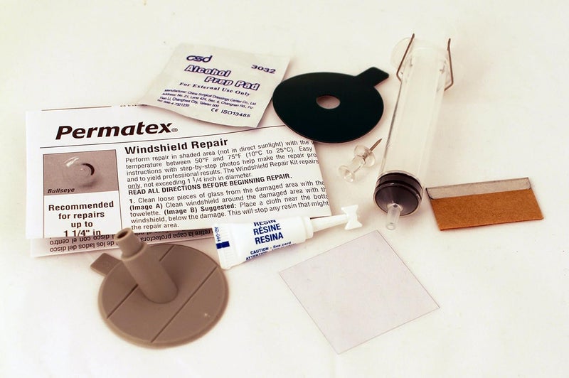 بيرماتكس مجموعة إصلاح الزجاج الأمامي Permatex 09103-6PK (عبوة تحتوي على 6 قطع) - Image 2