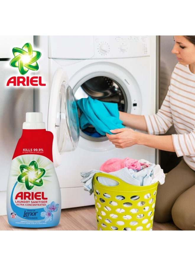 اريال Ariel Laundry Sanitizer Ultra Concentrated Lenor Freshness 25 Washes 1L - Image 3
