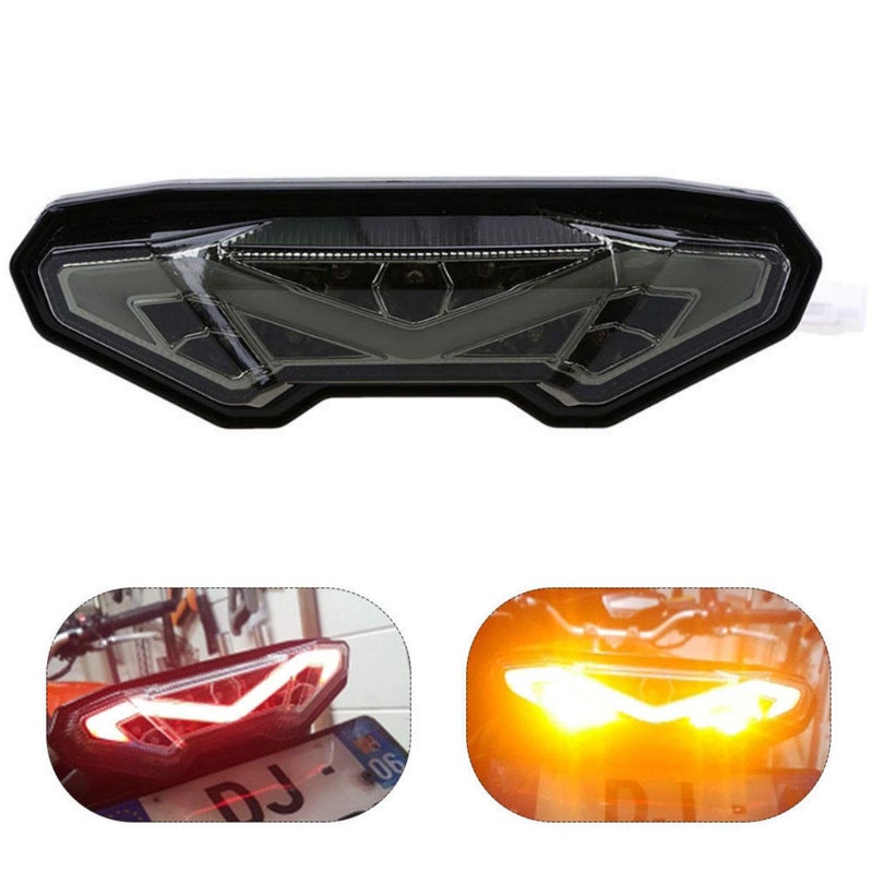 MZS Motorcycle Tail Light LED Turn Signal Blinker Integrated Smoke Compatible with FZ09 FZ09 1416 FJ09 FJ09 1518 FZ10 FZ10 1718 MT10 MT10 1820 Tracer 900 GT 1920