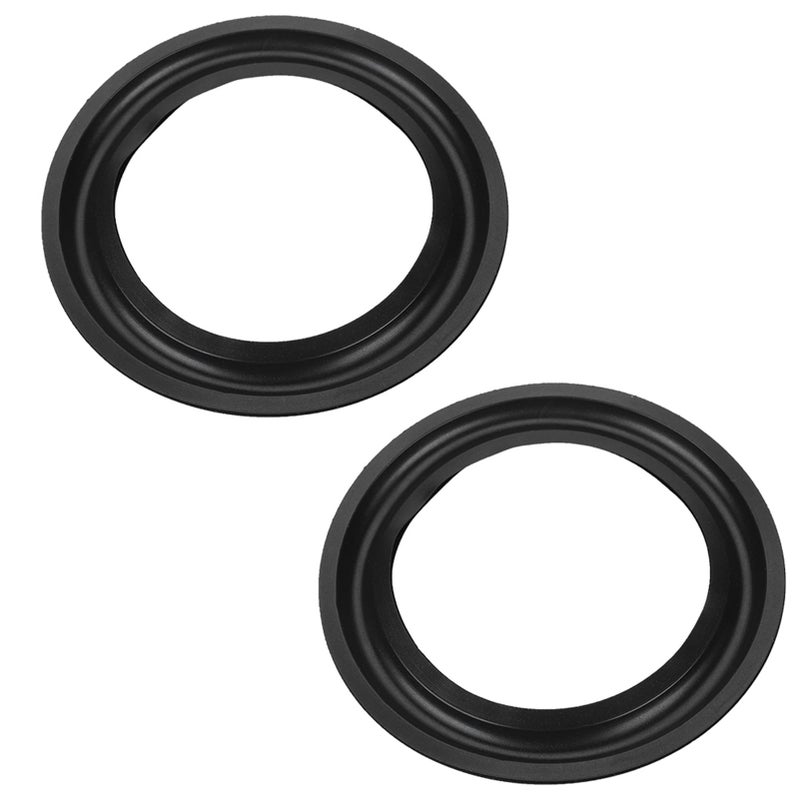 5'' Speaker Surround Repair Subwoofer Foam Edge Woofer Repair Part Replacement Black - Image 2
