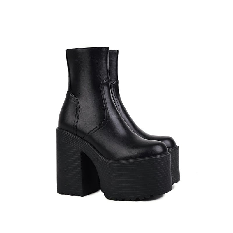 Dropshopping2022 New Fashion Thick With 40-43 Punk Wind Rough With Low Female - Image 1