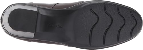 Clarks Women's Emslie Lulin Pump,Brown Leather,9 M US - Image 4