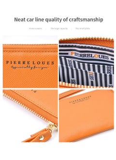 PIERRE LOUES Simple Style Large Capacity Wallet Coin Purse Card Holder  - Image 2