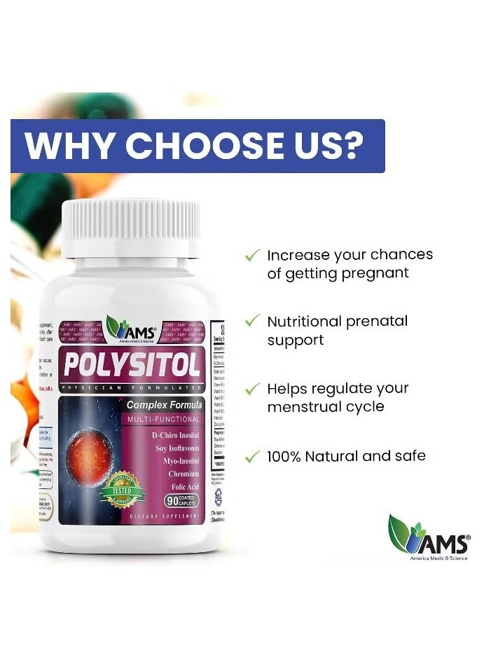 AMS Polysitol Caplets 90's - Image 4