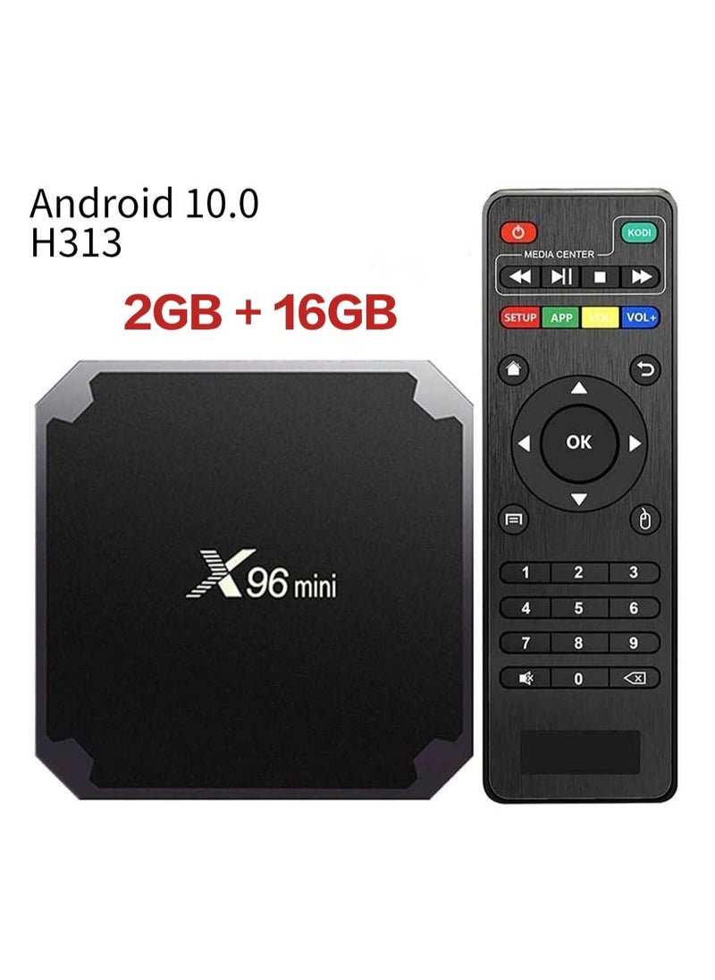 Generic Android 11.0 TV Box, X96 Mini Amlogic S905W2 Quad Core RAM 2GB ROM 16GB Dual WiFi 2.4G/5.8G 4K HDR Smart Android 11.0 Media Player TV Box  - Image 1