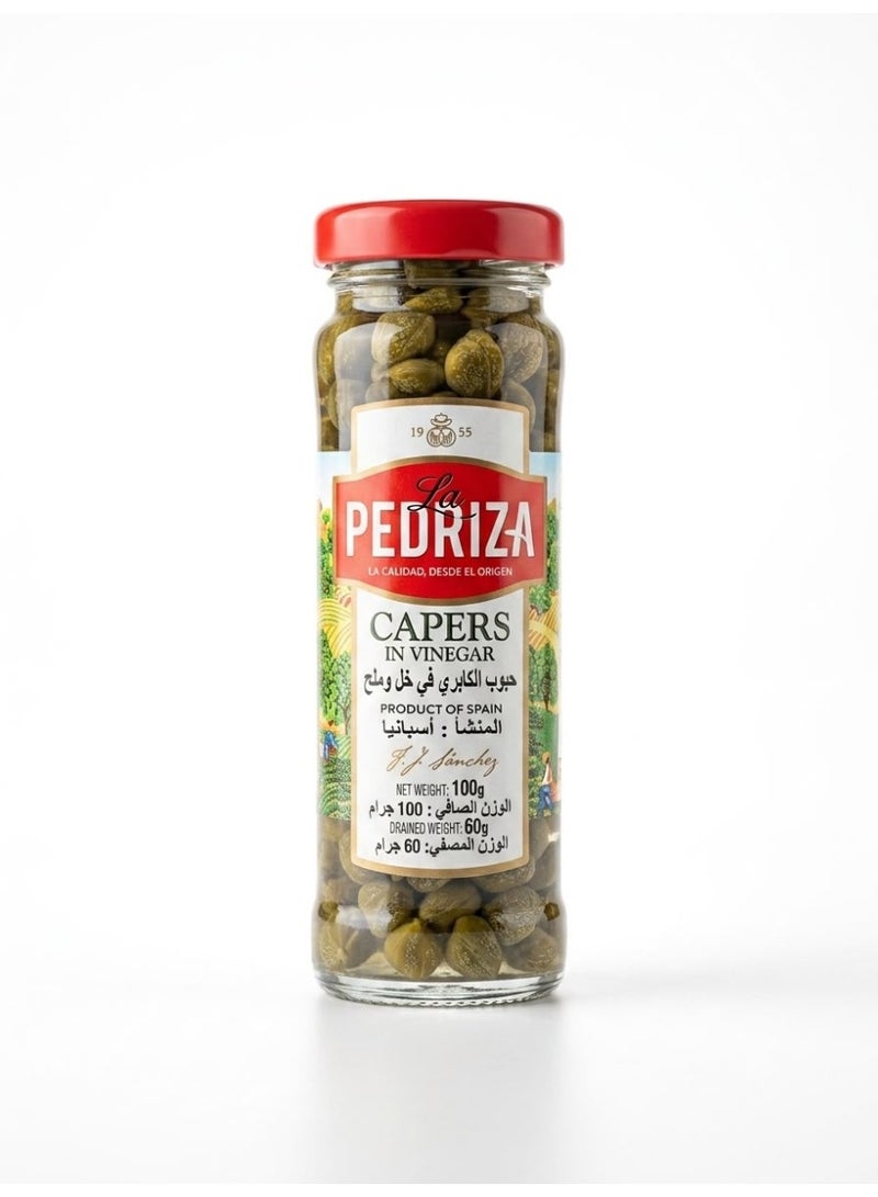 La Pedriza Capers in Vinegar and Brine - 100g