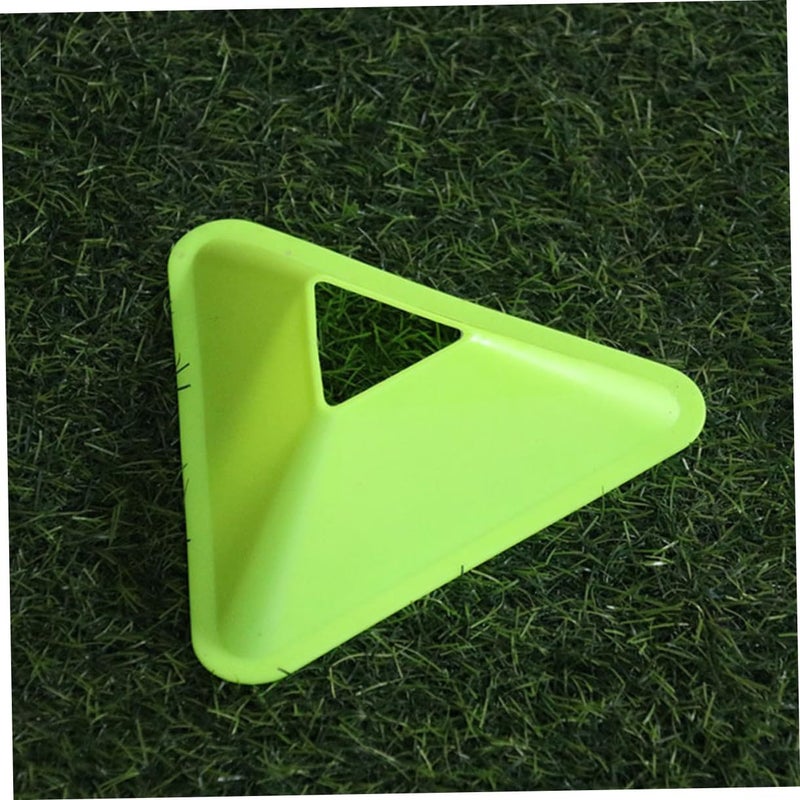 20Pcs Soccer Training Cones Triangle Markers Lightweight Portable Obstacle Discs for Skill Drills - Image 5