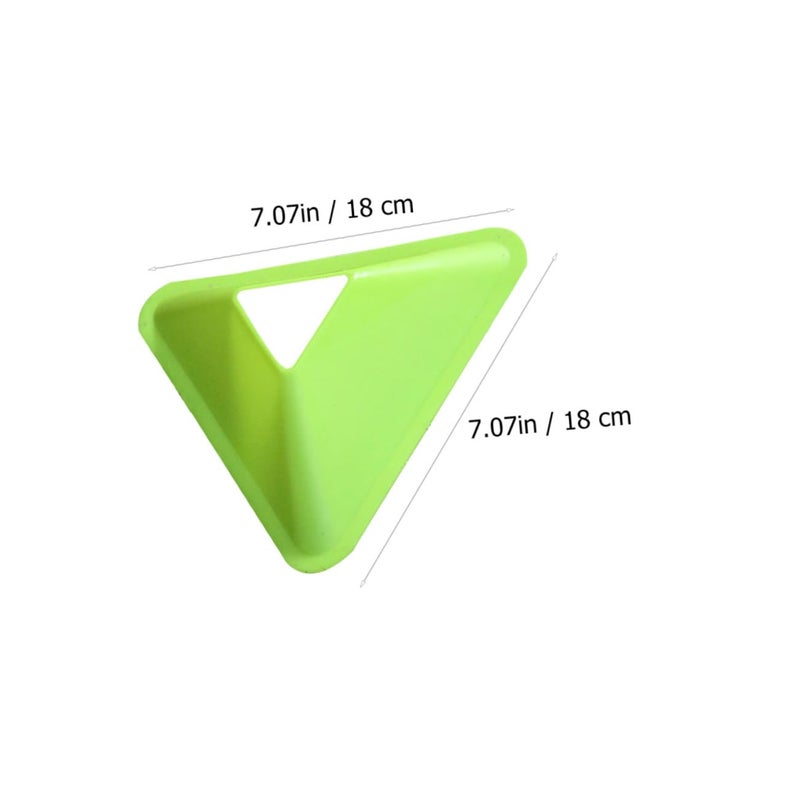 20Pcs Soccer Training Cones Triangle Markers Lightweight Portable Obstacle Discs for Skill Drills - Image 3
