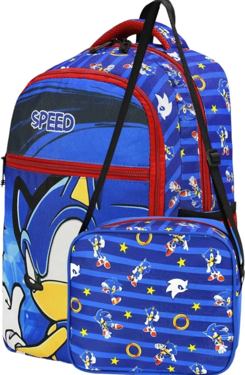 تيزجيلسين Waterproof Lunch Bag Orthopedic 3 Compartment Primary School Bag Middle School Bag School Bag